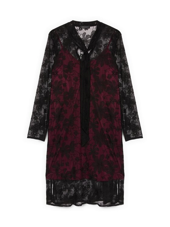 Fiorella Rubino Fiorella Rubino Abito da sera 7063T001737N033 Nero Slim Fit