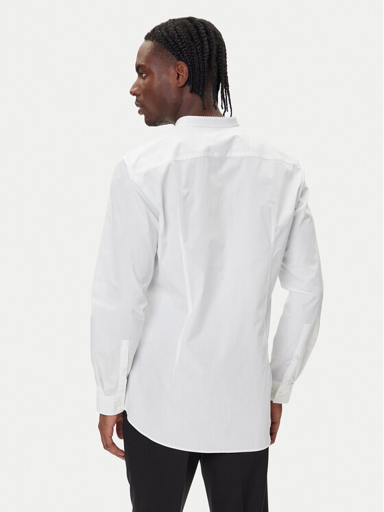 HUGO HUGO Koszula Kaleb 50551253 Biały Slim Fit