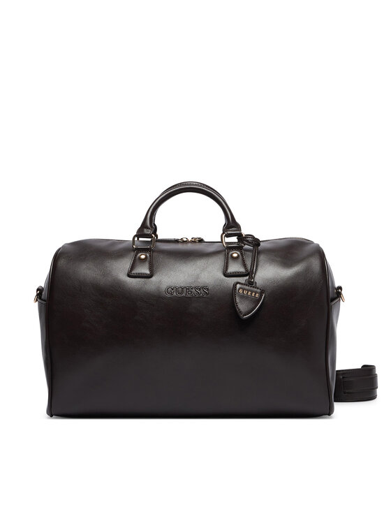 Guess Guess Чанта за уикенд V6BZ05 W4592 Тъмнокафяв