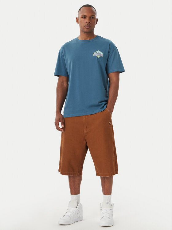 Quiksilver Quiksilver Tricou Crystal Jet EQYZT08023 Albastru Regular Fit