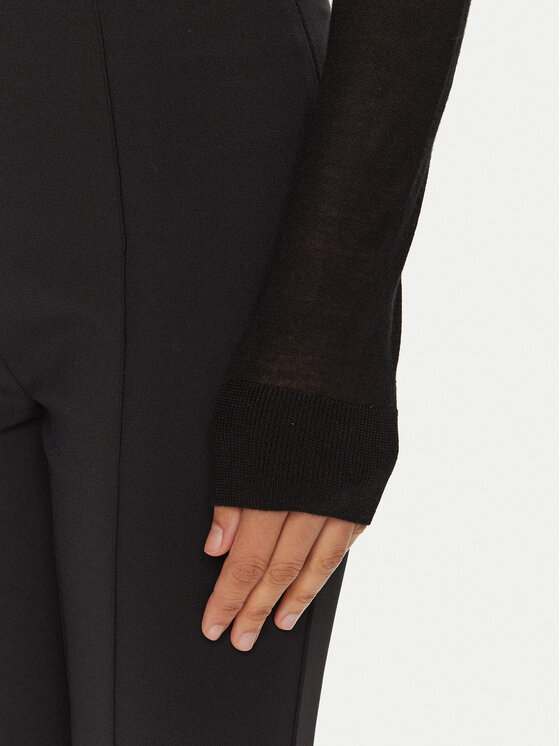 Elisabetta Franchi Elisabetta Franchi Поло MK-25S-47E2 Черен Regular Fit