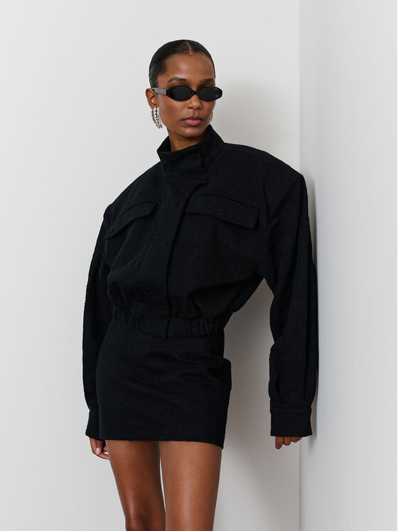 La Mania La Mania Bomber ALBA Nero Classic Fit