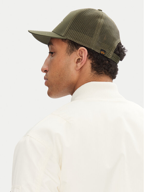 Alpha Industries Alpha Industries Șapcă Label 106901 Verde