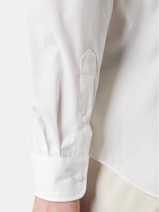 Tommy Hilfiger Tommy Hilfiger Koszula MW0MW43122 Biały Slim Fit