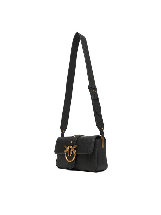 PINKO PINKO Torbica Love One Mini Slouchy Fl Al 25-26 104340 A2OX Crna