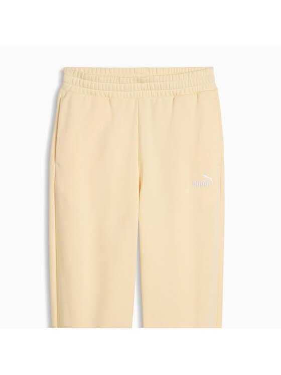 Puma Puma Spodnie dresowe 682457 Żółty Regular Fit