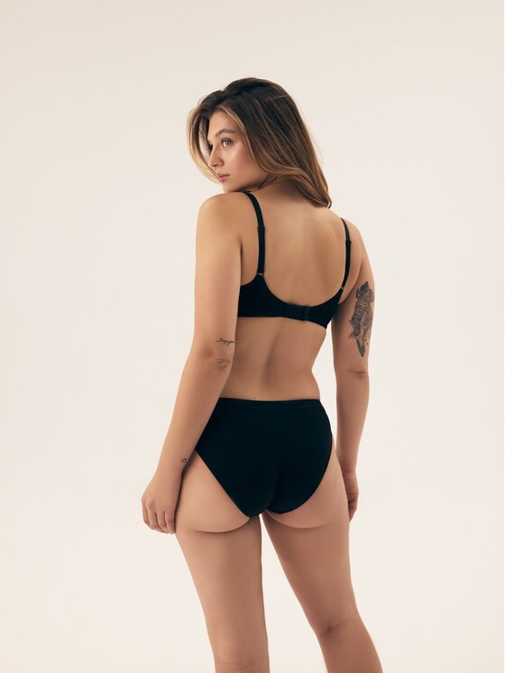 Esotiq Esotiq Biustonosz push-up 43111 Czarny