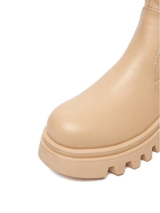 DeeZee DeeZee Overknees 13226-7 Beige