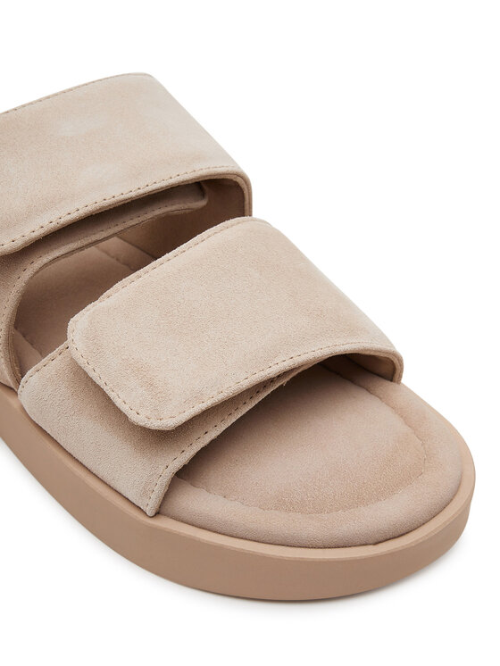 Inuikii Inuikii Παντόφλες Classic Suede Velcro 70104-128 Μπεζ