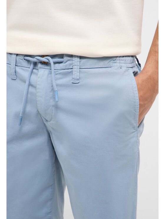 Mustang Mustang Pantaloncini di tessuto Portland Shorts Blu Slim Fit