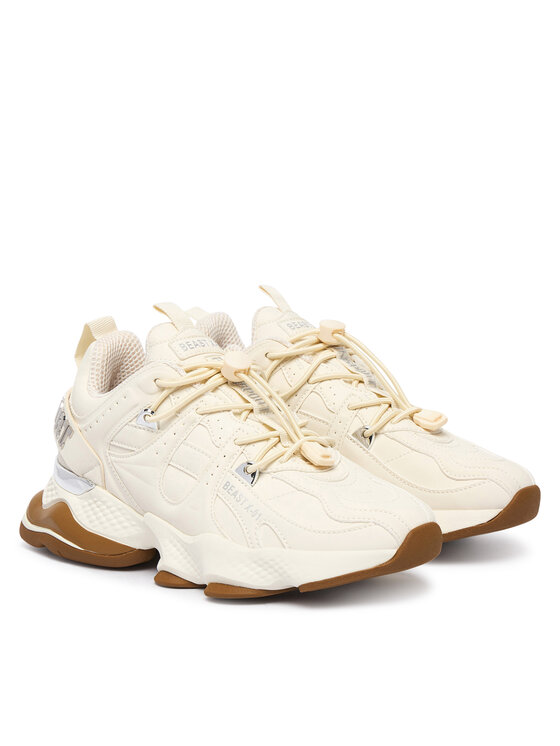 Plein Sport Plein Sport Сникърси Runner Beast X-01  FAFS USC1042 STE003N Кремав
