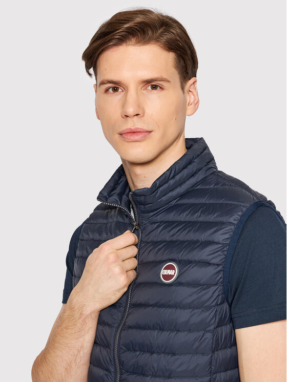 Gilet Colmar Blu - Giubbotto Imbottito Senza Maniche, Poliestere - Foto 6