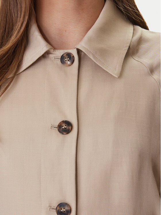 Marella Marella Camicia Baia1 2615191051 Beige Regular Fit