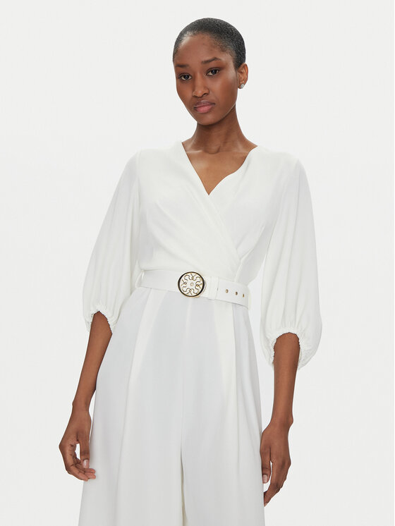 Rinascimento Rinascimento Jumpsuit CFC0122546003 Weiß Regular Fit