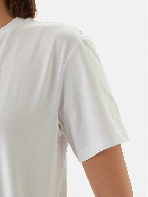 Barbour Barbour T-Shirt Marine LTS0716WH11 Bílá Regular Fit