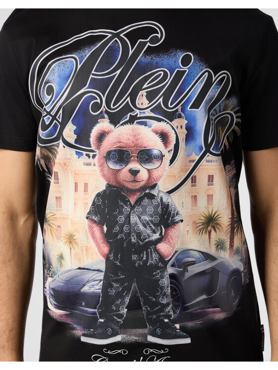 PHILIPP PLEIN PHILIPP PLEIN T-Shirt 29826 Czarny Regular Fit
