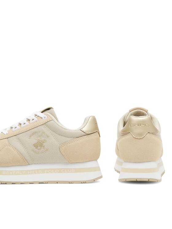 Beverly Hills Polo Club Beverly Hills Polo Club Sneakersy BHPC042W Beżowy