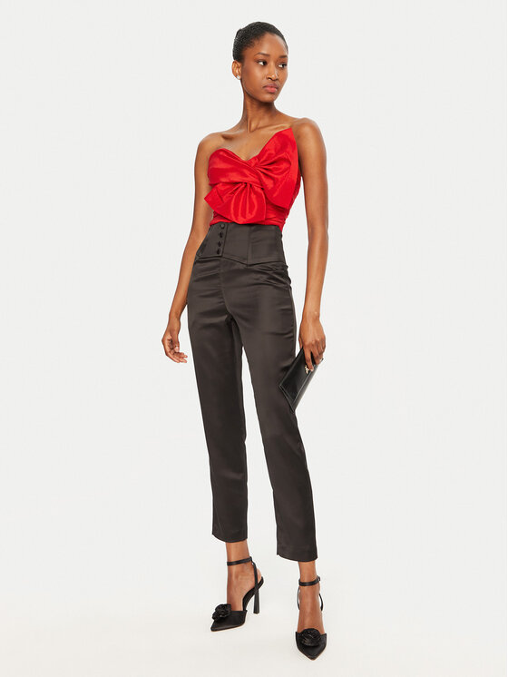 BARDOT BARDOT Παντελόνι υφασμάτινο 59146PB3 Μαύρο Regular Fit