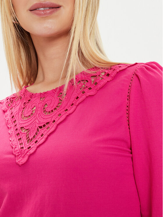Morgan Morgan Bluse 241-TANIO Rosa Regular Fit