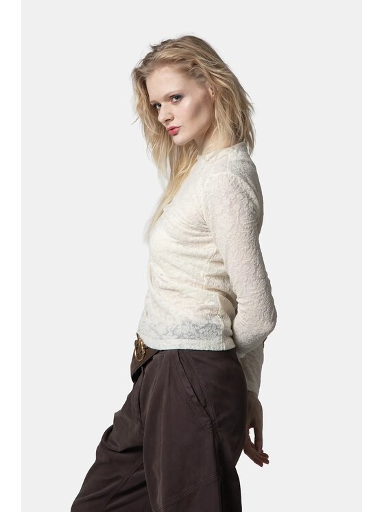 PINKO PINKO Blusa Marinara Crema Regular Fit