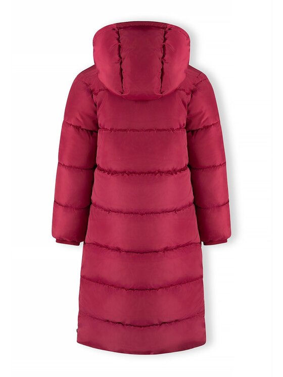 minoti minoti Kurtka zimowa 32COAT186 Bordowy Longline Fit