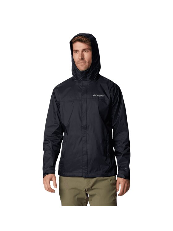 Columbia Columbia Kurtka przeciwdeszczowa Watertight II Jacket 1533898012 Czarny Regular Fit