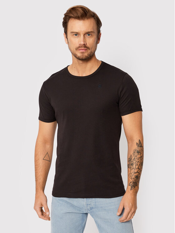 G-Star Raw G-Star Raw T-särkide komplekt Base D07205-124-990 Must Slim Fit