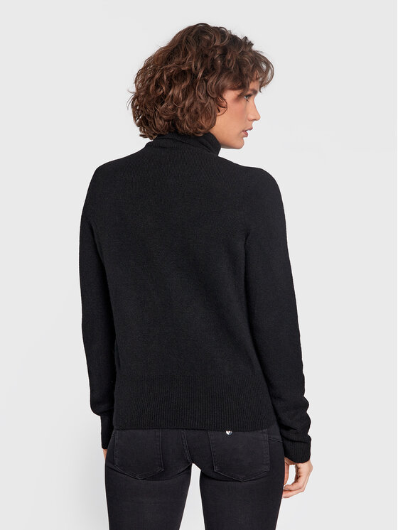 Liu Jo Brauner Rollkragenpullover Mit Punkten Fur Damen