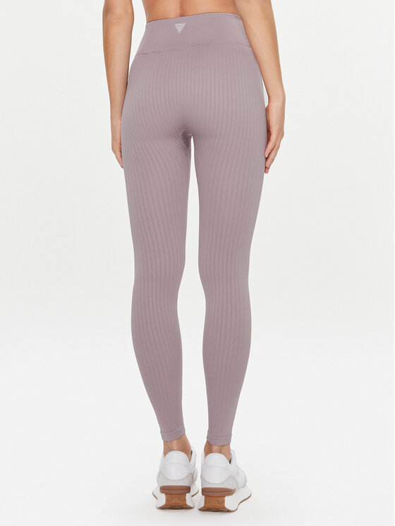 Guess Guess Tamprės Rib-Seamless V4RB00 Z3CC0 Violetinė Slim Fit