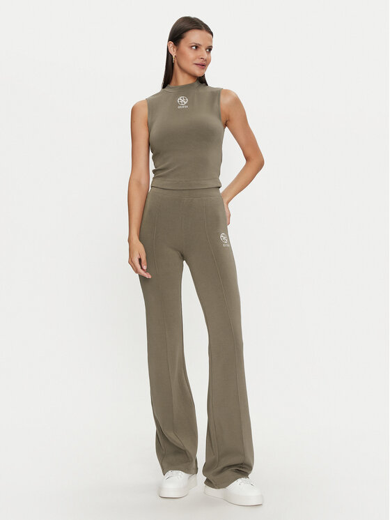 Guess Guess Halenka Elea V4YP04 KCDN0 Khaki Regular Fit