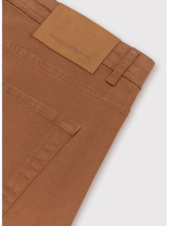 Pako Lorente Pako Lorente Spodnie materiałowe P22SF-WX-022 Brązowy Slim Fit