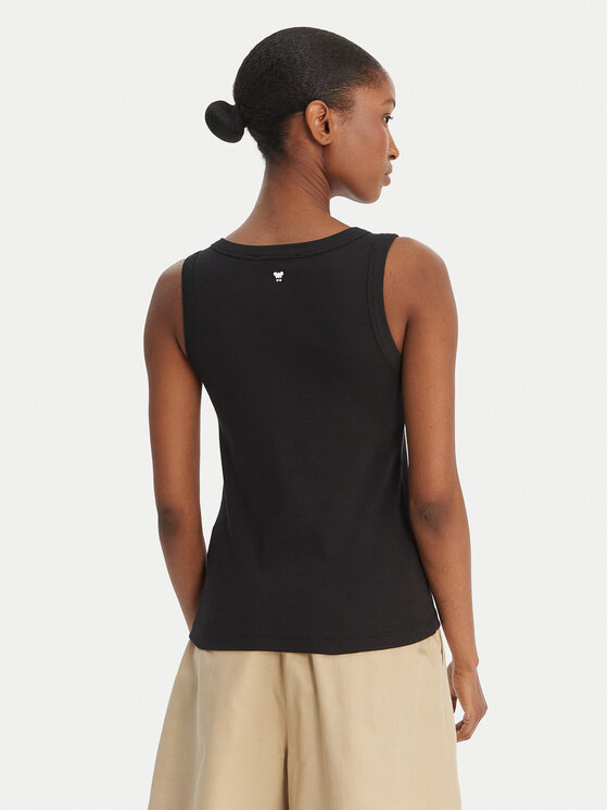 Weekend Max Mara Weekend Max Mara Marškinėliai Multic 2615941012 Juoda Regular Fit