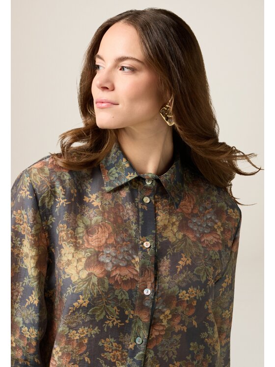 Oltre Oltre Camicia 5055J000882N0Z4 Blu Regular Fit