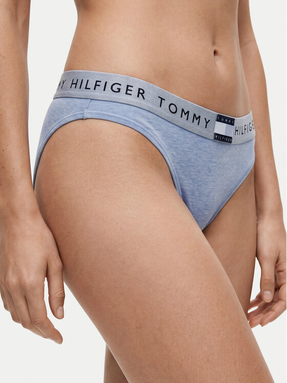 Tommy Hilfiger Tommy Hilfiger Σλιπ κλασικά UW0UW06038 Ανοιχτό μπλε