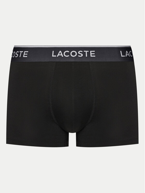 Lacoste Lacoste Set od 3 para bokserica 5H1297 Crna