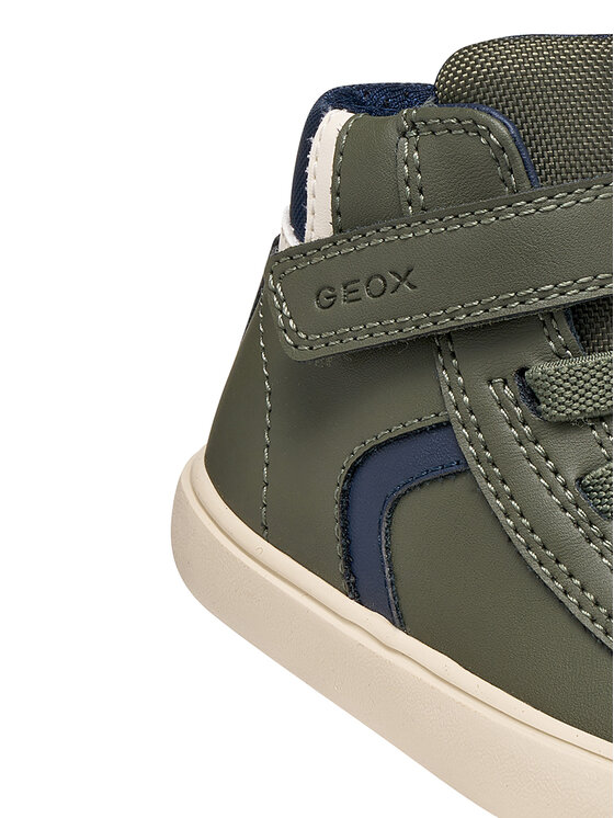 Geox Geox Сникърси B Gisli Boy B461NA 054FU C3024 S Зелен