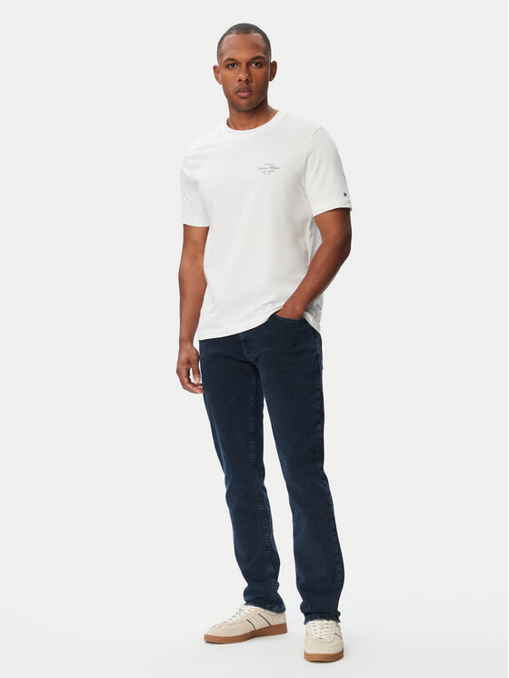 Tommy Hilfiger Tommy Hilfiger T-särk Nautical MW0MW44258 Valge Regular Fit