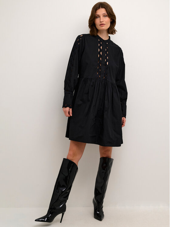 Karen by Simonsen Karen by Simonsen Повсякденна сукня Kuellakb 10104689 Чорний Regular Fit