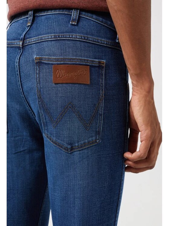 Wrangler Wrangler Jeansy REGULAR FIT Niebieski Regular Fit