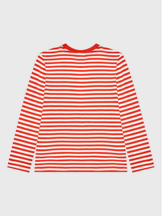 United Colors Of Benetton United Colors Of Benetton Bluzka 3XWWC106F Czerwony Regular Fit