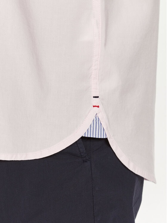Tommy Hilfiger Tommy Hilfiger Koszula MW0MW33809 Różowy Regular Fit