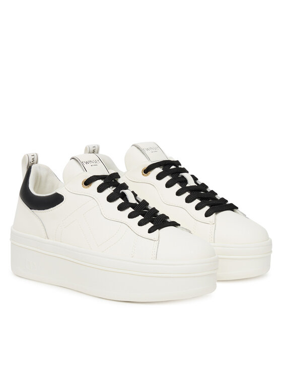 TWINSET TWINSET Снікерcи 252TCP024 Білий