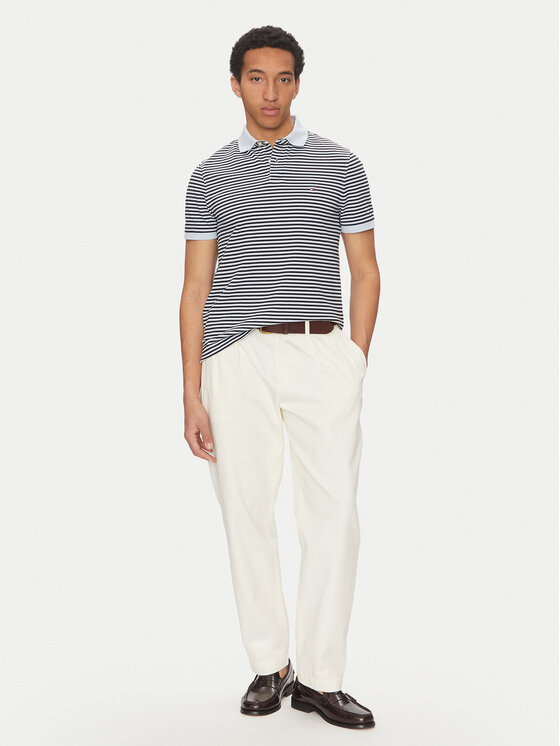 Tommy Hilfiger Tommy Hilfiger Polokošeľa 1985 MW0MW17770 Tmavomodrá Regular Fit