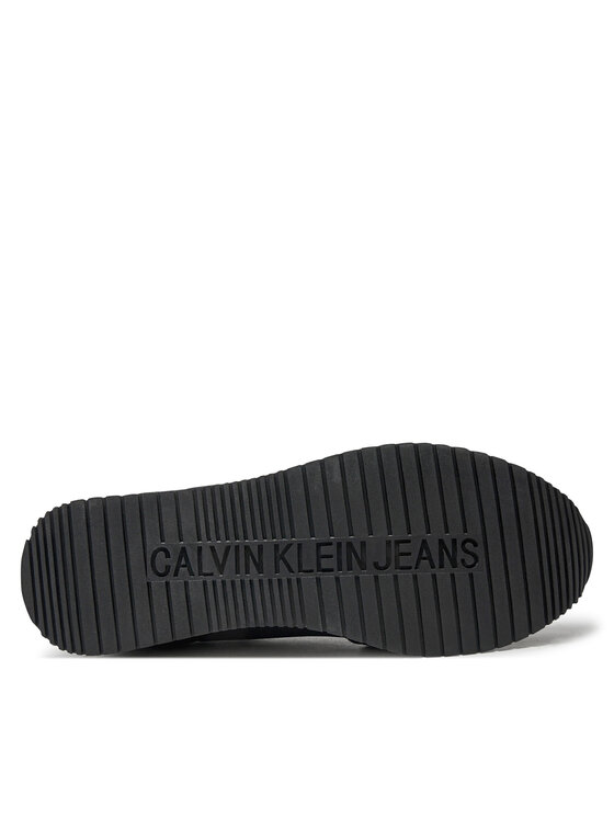 Calvin Klein Jeans Calvin Klein Jeans Sneakersy Retro Sock Runner Mg Wmm YM0YM01152 Černá