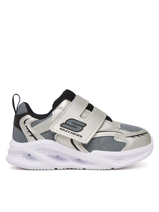 Skechers Sneakers Meteor-Lights - Glow 401498N/SLBK Argintiu