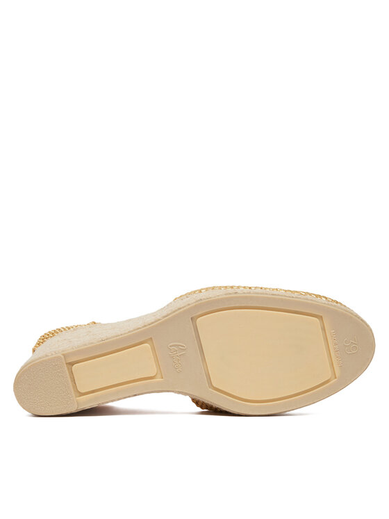 Castañer Castañer Espadrilės Cora 026131-1003 Smėlio
