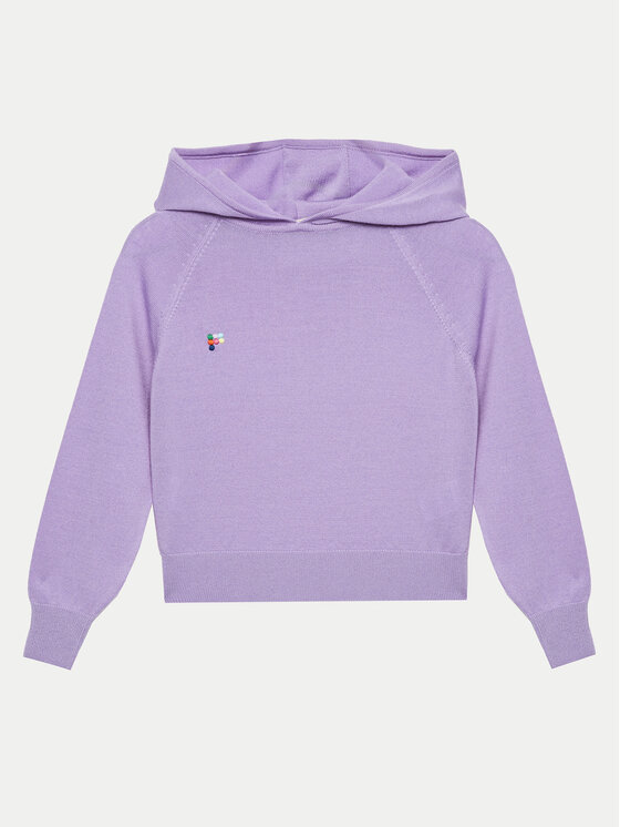 Pangaia Pangaia Μπλούζα Merino Μωβ Relaxed Fit
