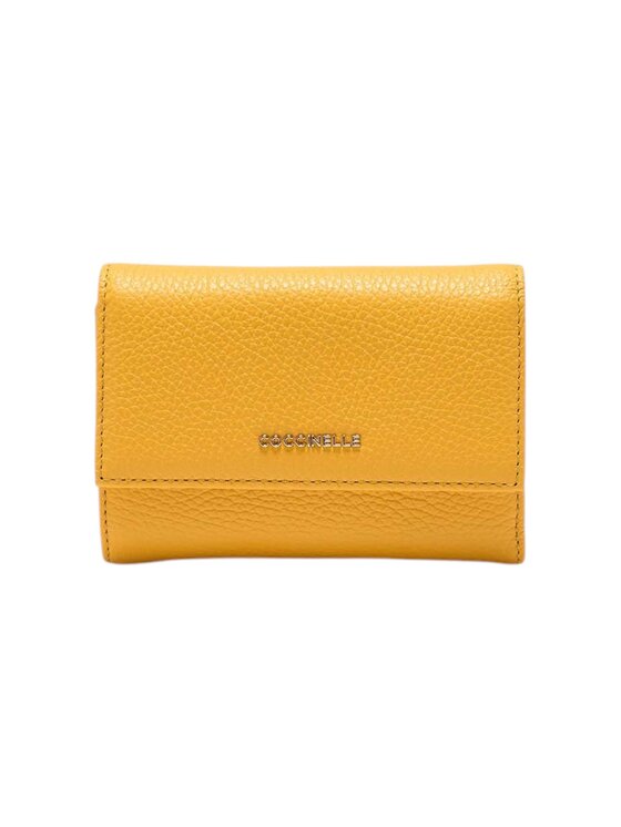 Coccinelle Coccinelle Portafoglio METALLIC S82 Giallo