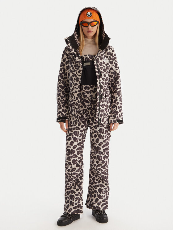 DC Shoes DC Shoes Παντελόνι σκι Valiant BIB ADJTP03030 Μπεζ Regular Fit