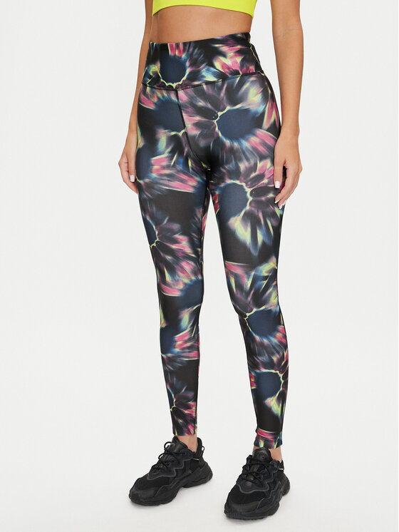 Reebok Reebok Leggings Train AOP Tight 100075416 Schwarz Slim Fit